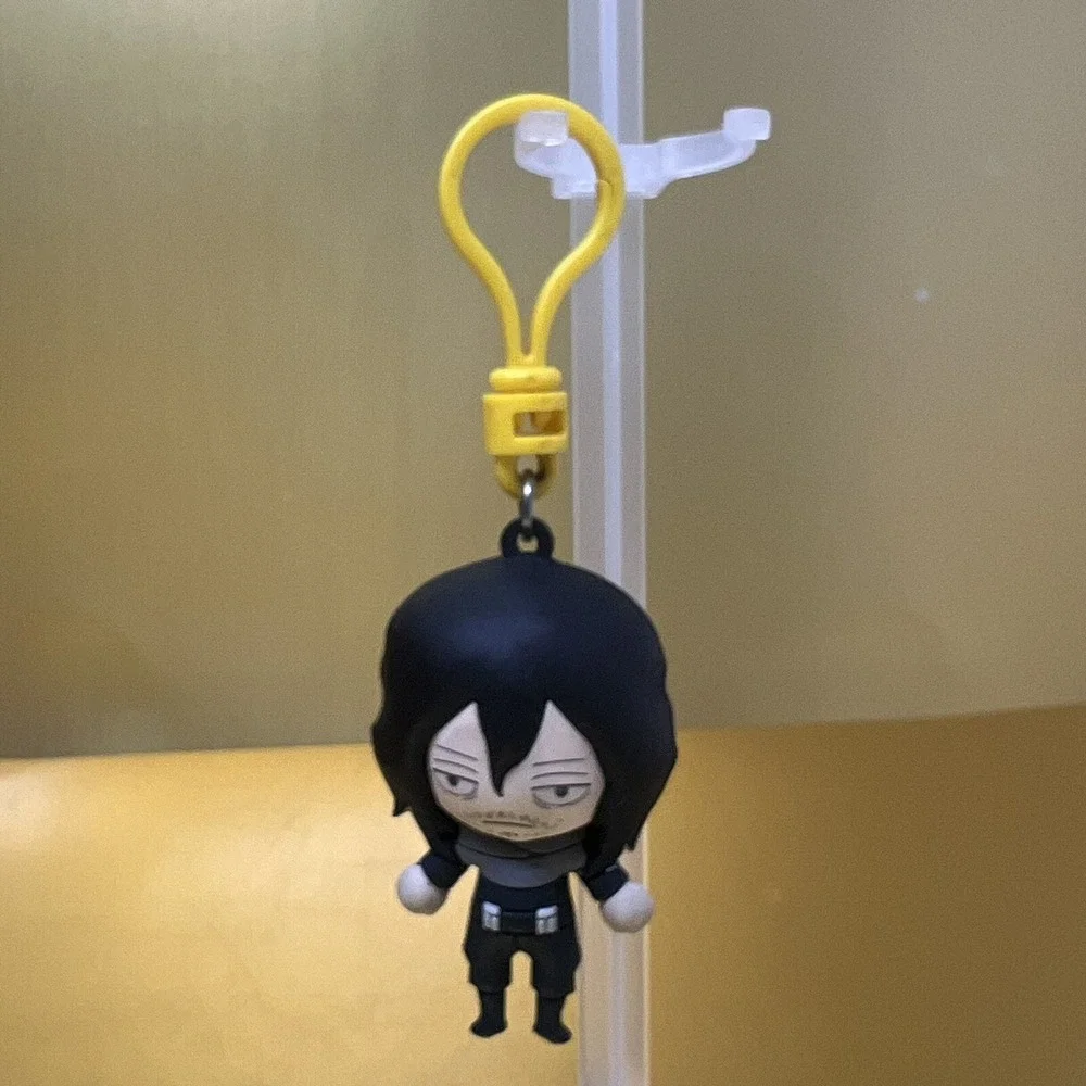 My Hero Academia Shota Aizawa Keychain Bag Clip Anime Figure Hanger Charm